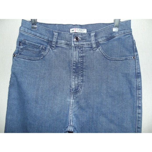 Lee Classic Fit At The Waist 10 x 31.5" Jeans NO SIZE LABEL studded pockets - Picture 2 of 8